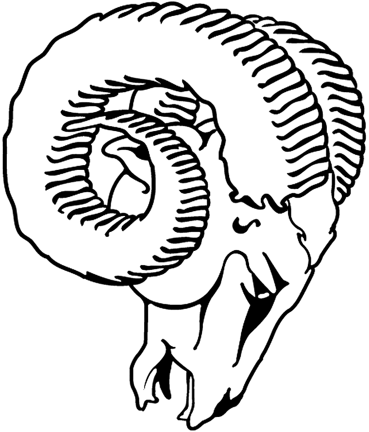 Los Angeles Rams 1970-1982 Primary Logo DTF transfer for t shirt